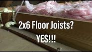 How to make 2x6 joists work in an attic renovation--AND PASS INSPECTION!