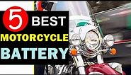 Best Motorcycle Battery 2023 🏆 Top 5 Best Motorcycle Battery Reviews