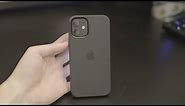 Unboxing: Apple iPhone 12 Mini Black (Black Silicone Case)