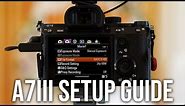 Sony a7III - How I Setup for Photos & Videos | SETUP GUIDE AND MENU SETTINGS