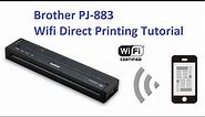 Brother PJ-883 Thermal Printer Tutorial