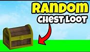 How To Make A Random Loot Chest In Roblox Studio