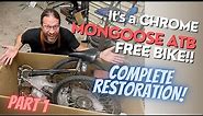 1987 Mongoose ATB - Vintage Mountain Bike Restoration - Part 1