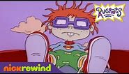 Chuckie Finster Conquers his Fear of Slides | Rugrats | NickRewind