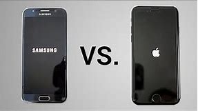 iPhone 7 vs. Galaxy S6 - Ultimate Speed Test