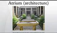 Atrium (architecture)