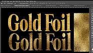 How To Make Seamless Gold Foil Textures In Photoshop