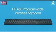 HP - HP 450 Programmable Wireless Keyboard | Crafted for your comfort | HP Accessories