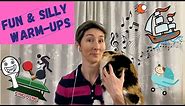 Fun and Silly Vocal Warm-Ups #1 | Funny warm up songs for singers | Fun Vocal Exercises