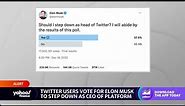 Twitter users vote Elon Musk out as CEO: Poll