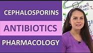Cephalosporins Antibiotics Nursing: Mechanism of Action, Pharmacology, Mnemonic, Generations NCLEX