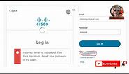 របៀប Forgot Password Account Cisco NETACAD