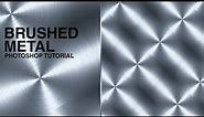 Photoshop Tutorial - Brushed Metal