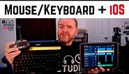 How to connect a KEYBOARD and MOUSE to an iPad or iPhone
