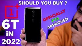 Should We Buy OnePlus 6T In 2022 | OnePlus 6T Review With Pros & Cons