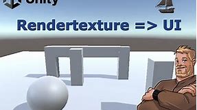 Unity3D Fast Tips - Using RenderTexture to show a 3d object in UI