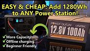 SUPER EASY!! DIY Power Station Battery Capacity Expansion / Charger