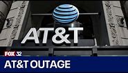 Long network outage disrupts AT&T service