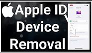 How To Remove Devices From Apple ID