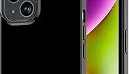 Cocomii Square Case Compatible with iPhone 12 Mini - Luxury, Slim, Matte, Solid Color, Timeless Neutrals, Fingerprint Resistant, Anti-Scratch, Shockproof (Black)