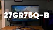 LG 27GR75Q-B - Overview & Impressions - Best Budget Monitor For 2024?