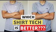Nike Dri-Fit vs Under Armour Heat Gear Shirt Comparison - A Scientific Approach
