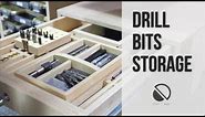 Drill Bit Storage Tray