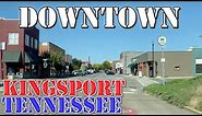 Kingsport - Tennessee - 4K Downtown Drive