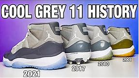Air Jordan 11 Cool Grey Collection Review / History