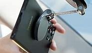 LISEN Magnetic Phone Mount, Folding Car Magnetic Phone Holder for Car 360° Rotatable Dash Cell Phone Holder Car Easily Install Hands Free Car Phone Holder Fits for All Smartphones & Tablet