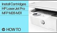 Replace toner cartridges | HP LaserJet Pro MFP M28-M31 printers | HP Support