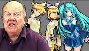 Elders React to Vocaloids! (Hatsune Miku, Kagamine Rin / Len)