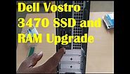 Dell Vostro 3470 SSD and RAM Upgrade #dell vostro #ssd #ram #upgrade #getdot solutions