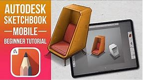Autodesk Sketchbook Mobile Beginner Tutorial