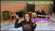 HOCUS POCUS & POISON APPLE DIY’s | Dollar Tree Halloween Crafts