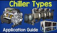 Chiller Types and Application Guide - Chiller basics, working principle hvac process engineering
