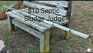 $10 DIY Sludge Judge Septic Tank Core Sampler