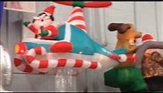 Walmart US Christmas Garden Inflatable range with Santa Claus, Snowman and 🦕 #walmart