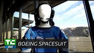 Boeing's new spacesuit up close