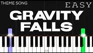 Gravity Falls Theme | EASY Piano Tutorial