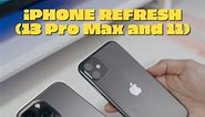 IPHONE REFRESH. (iPhone 13 Pro Max and iPhone 11)Screen protector / Tempered Glass from WSKEN. #TechByRon #iPhone #iPhoneRefresh #WSKEN #ScreenProtector #TemperedGlass | Tech by Ron