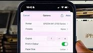 How To Add Printer to iPhone 15 Pro Max