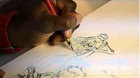 How Khary Randolph Draws Starborn With Digital Inks