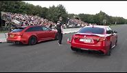 Alfa Romeo Giulia Quadrifoglio vs ABT Audi RS6-R C8 Avant