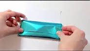 How to foil wrap a Hersheys candy bar and wrap with personalized wrapper