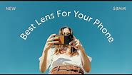 Moment M-Series 58mm Lens - iPhone, Pixel, Galaxy Camera Lens Review