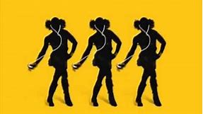 Apple COMPLETE iPod "Silhouette" ad campaign compilation (2004-2008)