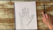 How to Draw a Realistic Hand