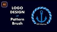 Logo Design with Pattern Brush in Adobe Illustrator
