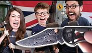 Damascus 3D Printed Knife with Alec Steele!